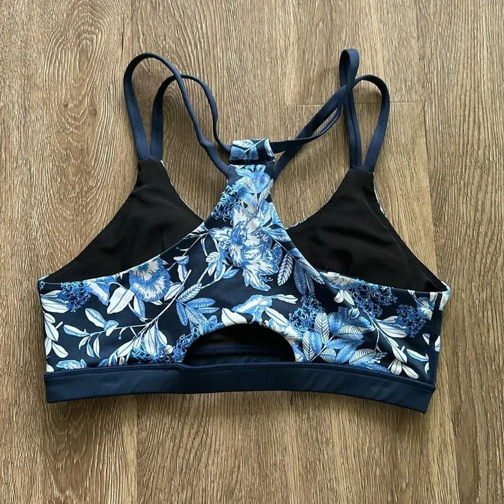 Mink Pink Floral Move Sports Bra Size Medium Athletic - Picture 4 of 4